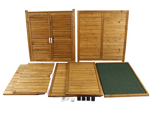 Easipet Wooden Garden Shed for Tool Storage (824) – Garden 