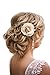 HAIR EXTENSIONS CURLY OR MESSY DRAWSTRING UPDO FULL BUN ADD BODY IN ASH BLONDE MIX