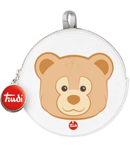 Trudi Teddy Love Rucksack Mini: Süßer Kinderrucksack Aus Polyester, 11x11 Cm, Mit Plüsch-Teddy – Perfekt Für Unterwegs