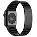 Produktbild MroTech Metallarmband kompatibel für 44mm iWatch Armband 42mm Watch Band Edelstahl Uhrenarmband Ersatz für iWatch Serie 4 Serie 3 Serie 2 Serie 1 Sport Edition Nike+ (42 mm / 44 mm, Schwarz)
