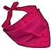 Produktbild Teichmann Unifarbenes halbes Nickituch | Bandana in leuchtendem Pink | Halstuch