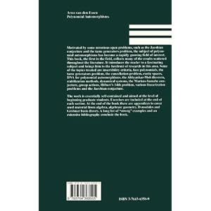 Polynomial Automorphisms. and the Jacobian Conjecture (Progress in Mathematics Vol. 190)