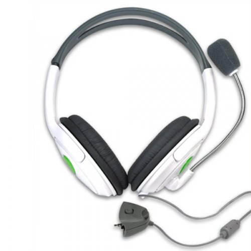 Preisvergleich Produktbild Headset für Xbox 360 weiß / grau