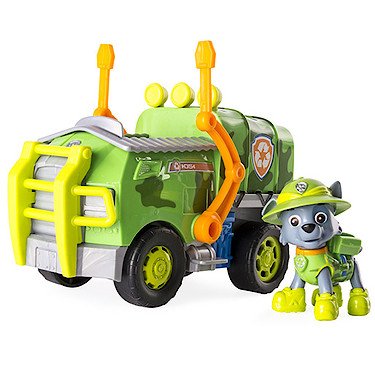 Preisvergleich Produktbild Paw Patrol 6033378 Dschungelfahrzeug mit Hündchen Rocky