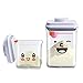 Produktbild Luftdichte Milchpulver-Spender - BPA-freie Milchpulver-Behälter Tragbare Lebensmittelvorratsbehälter - Milchpulver Trockenfutter für Arthritis-Hand - 2er Pack (AS 1.5L+0.5L)