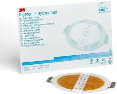 Tegaderm Hydrocolloid Oval Dressing 13cm X 15cm [Pack of 5]