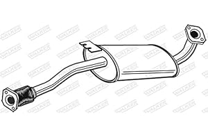 Walker 22979 silenciador del medio