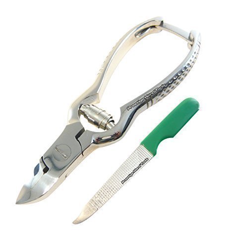 Prestige Professional toe nail clippers cutters Ingrown Nails & Nail file # NFG104