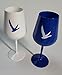 Produktbild Exklusive Grey Goose Vodka Acryl Kelche "Limited Edition" 2er Set (blau & weiß)