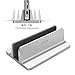 Produktbild Aluminium Laptop Ständer Vertikal Stärke Verstellbare Desktop Notebooks Halterung Errichtet platzsparend Bücherregal Ständer für Macbook Pro/Air
