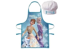 PALLEON Enfants Set Tablier de Cuisine et Toque