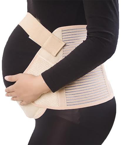 FunForBaby Maternity Support Belt - Back & Abdominal Support - Size M, L - Boxed (Medium)