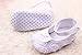 JTC Baby Infant Toddler Girl 3D Rose Flower Princess Crib Shoes Prewalker (13cm/9-12 Months, White)