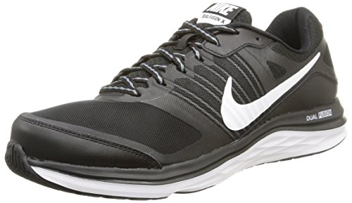 Preisvergleich Produktbild Nike Dual Fusion X' Turnschuhe, Grau-Schwarz-Weiß, 41