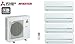 Produktbild Split Klimageräte Mitsubishi 4split Inverter MXZ-4E83VA + 2 x MSZ-SF15VA + 1 x MSZ-SF25VE + 1 x MSZ-SF35VE