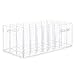 CICI&SISI Lip Gloss Holder, Make Up Organiser, Lipstick Lip Glosses Holder Acrylic Storage 24 Space (Transparent )