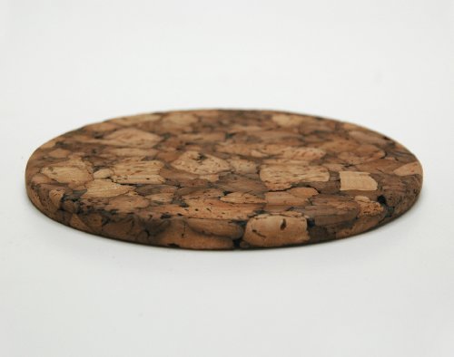 Kork-Untersetzer für Pfanne, Glas, Topf, Korkuntersetzer rund Bindereibedarf