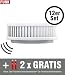 Produktbild 12-er Set Funkrauchmelder Kleiner Brandmeister Pyrexx PX-1C inkl. 2x Feuerlöschspray, 10-Jahres-Batterie, Befestigung mit Magnet, Wartungs-App, Funkmodul, Smarthome Made in Germany
