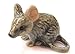 Price comparison product image Dollhouse Miniatures Ceramic Rat 3 FIGURINE Animals Decor