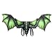 Produktbild Lazzboy Fantasy Halloween Dinosaurio Drachenkostüm Cosplay Tierflügel Zubehör Halloween Karneval Drachen Kostüm Für Kinder - Flüge(Grün)