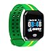 Produktbild HOMECCLL Smart Armband Wasserdicht Schrittzähler Männer Band Puls Blutdruck Monitor Sport Schlaf Tracker Uhr,Green