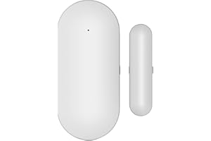 HUXGO HXA068, Sensor inalámbrico para Puertas y Ventanas, Interruptor de lengüeta, Ahorro de energía, Función de Cierre de Ventana