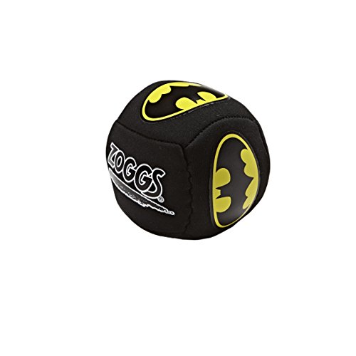 Zoggs Kids DC Super Heroes Batman Single Splash Water Ball - Black/Yellow, 3 Years