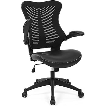 Chaise De Bureau Ergonomique - Dossier En Maille Respirante - Soutien Lombaire Adaptatif - Appui-tête Réglable - Beige