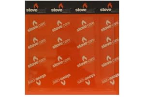 STOVESNBITS Dunsley Highlander 5 Cleanburn Stove Glass (245mm x 273mm-Plain)