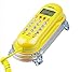 Produktbild Unbekannt Wandtelefon Anrufer-ID Büro Zu Hause Festnetz Fashion Hang-Up Kleine Erweiterung,Yellow