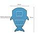 Scheppend Shark Bites Baby Sleeping Bag Newborn Sleep Sacks Swaddling Blanket,62cm x 92cm (Blue)