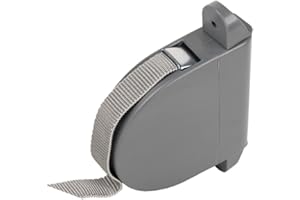 Cofan Recogedor para persianas | Recogedor abatible | Fabricado en PVC | 6 m x 14 mm