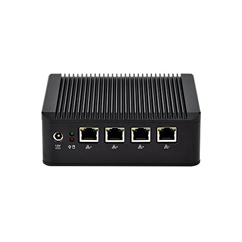 QOTOM-Q190G4U-S02 4 Intel Gigabit Lan Port Mini Computer 8GB Ram 32GB SSD WiFi Mini ITX Case Intel x86 Single Board Computer - 3