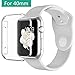 Produktbild Vproof Apple Watch Series 4 Hülle (40mm), iWatch 4 Schutzfolie [3D Touch] [Rundherum Schutzhülle] [Ultra Clear] Weiche TPU Cover Bumper für 2018 Apple Watch Series 4 (Clear)