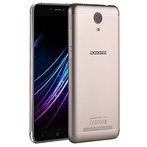 Doogee Mobile X7 Dual SIM 16GB Gold - Smartphones (15.2 cm (6