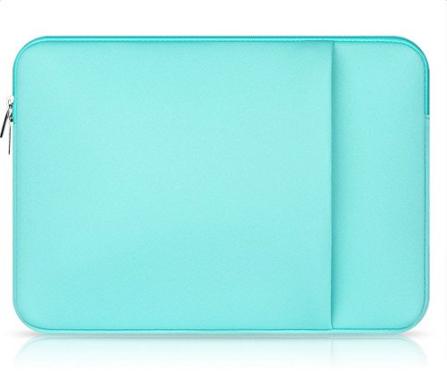 Hosaire Laptop Tasche Mode Rechteck Computer Carrying Bag Tasche f  r Laptop Tablet Notebook Ultrabook Gr  n Gr    e 15 6 Zoll
