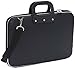 Attache Pu Leather Durable Briefcase Carrying Laptop Tab Ipad Mini Macbook Air Case 15.6 In Laptops(Black)(With Belt) RS.1099.00