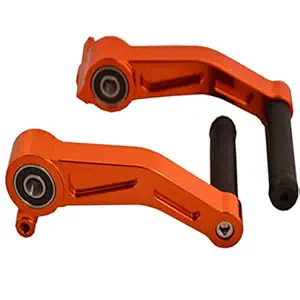 Speedwav KTM Premium Foot Brake Lever & Gear Shifting Lever Pair CNC Aluminum Pedal For KTM Duke125/ 200/390, KTM RC 200/390 Brake Clutch Lever_63