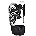 Bebamour Comfort Wrap Toddler Baby Sling Carrier with Hood for Newborn 4 in 1 (black)
