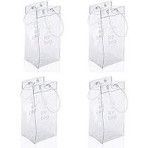 Vordas 2 Pièces Sac De Glace Vin Refroidisseur Cooler Avec Poignee Pour Les Pubs Et Les Restaurants La Maison Etc
