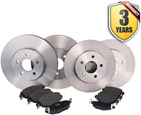Saloon 2.0 D Front &amp; Rear Brake Discs And Pads Complete Kit