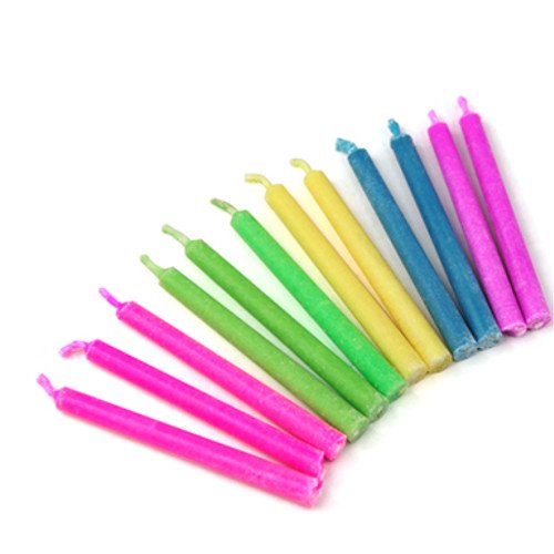 German Trendseller® – 12 x Magische Geburtstags – Kerzen mit – farbigen Flammen -┃ Kindergeburtstag ┃ Geburtstags – Kuchen ┃ Engel´s Flammen ┃ 12 Kerzen - 2