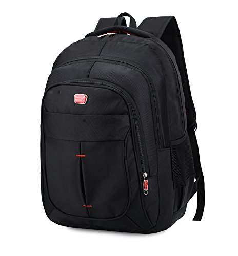 Studenten Campus Schulrucksack Geschäftsreisen mit großen Kapazität für Damen Herren Mehrzweck Casual Daypack Laptop Rucksack für Notebook Ipad bis 15-15.6 Zoll in verschiedenen Farben - 2