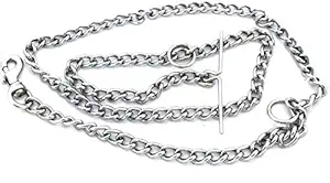 PSK PET MART Chain Stainless Steel 152 cm for Small and Medium Dogs (All Age)