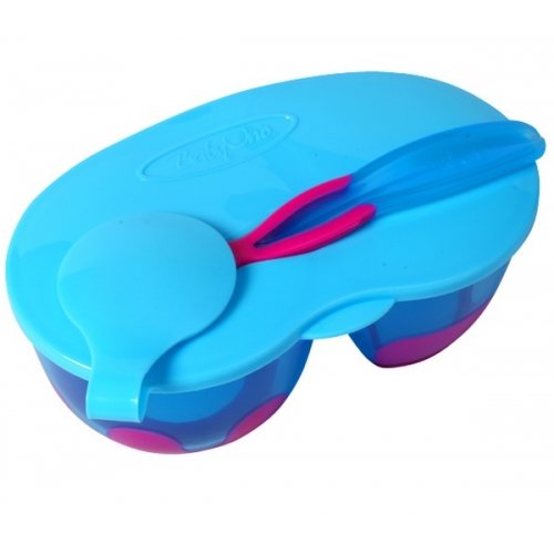 Two Part Bowl with Spoon