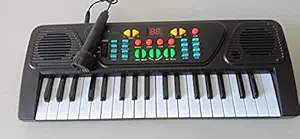 JUNIOR DREAM TOYZ Kids Piano Keyboard, Portable Electronic Keyboards for Beginners, Piano for Kids with Microphone, 37 Keys Kid Musical Toys Pianos for Girls Boys Ages 3+ (Kids Piano 37 Key)