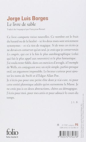 Le livre de sable