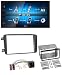 Produktbild caraudio24 JVC KW-M24BT 2DIN Bluetooth MP3 AUX USB Autoradio für Mercedes C-Klasse Vito CLK Viano
