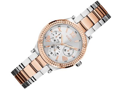 Guess Uhr Damenuhr Multifunktion W0331L3 MINI CURRENT bicolor UVP: 209 EUR Guess Uhr Damenuhr Multifunktion W0331L3 MINI CURRENT bicolor UVP: 209 EUR