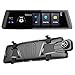 Produktbild CAPTIANKN Car Spare Camera, 10"1080P Widescreen Touch Recorder with Front Camera and Waterproof LED Rear Camera for Night Vision